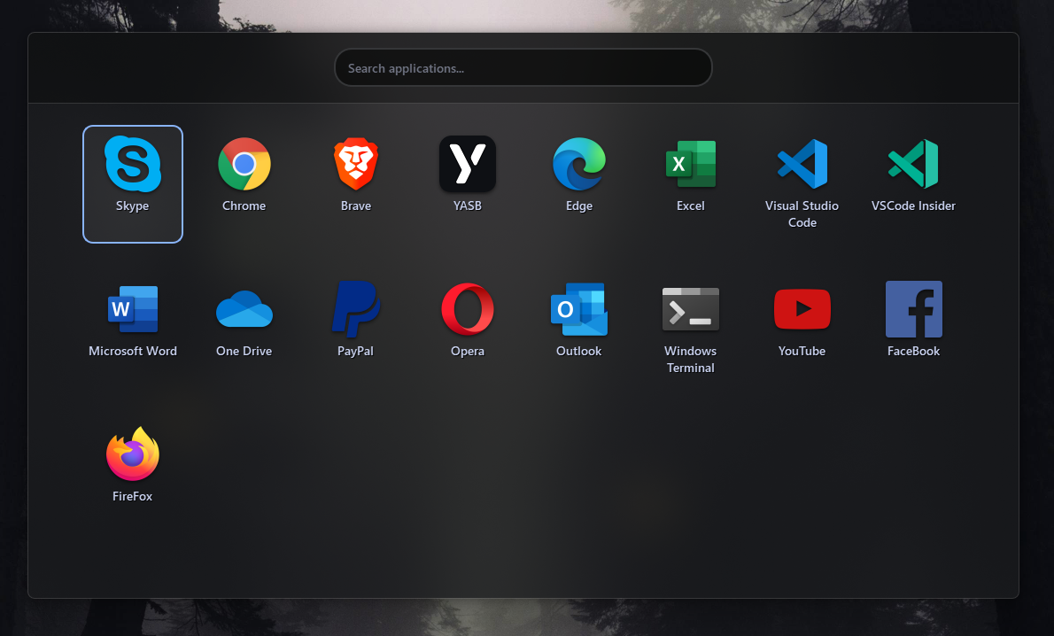 Launchpad Widget Preview