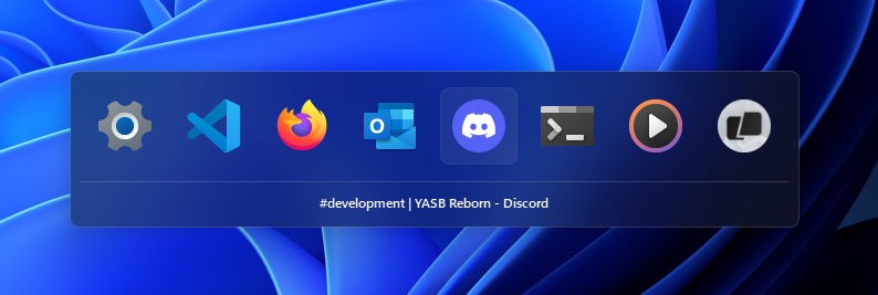 Window Switcher YASB Widget