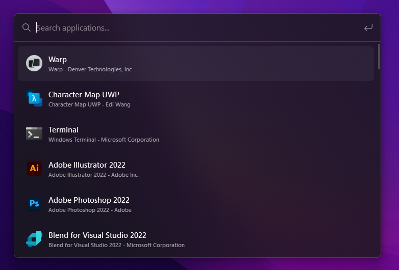 QL Widget Preview